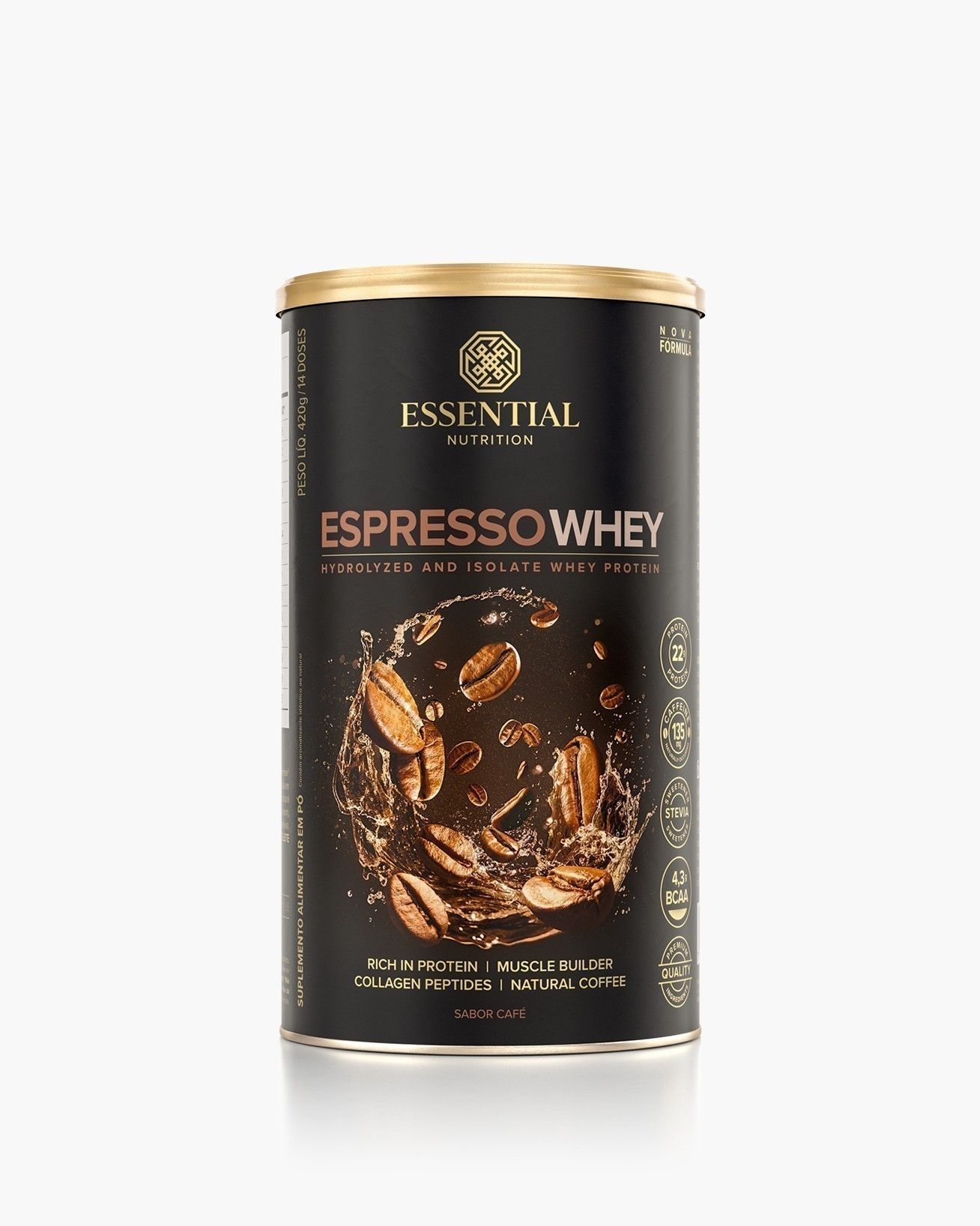 Espresso Whey Lata | 14 doses