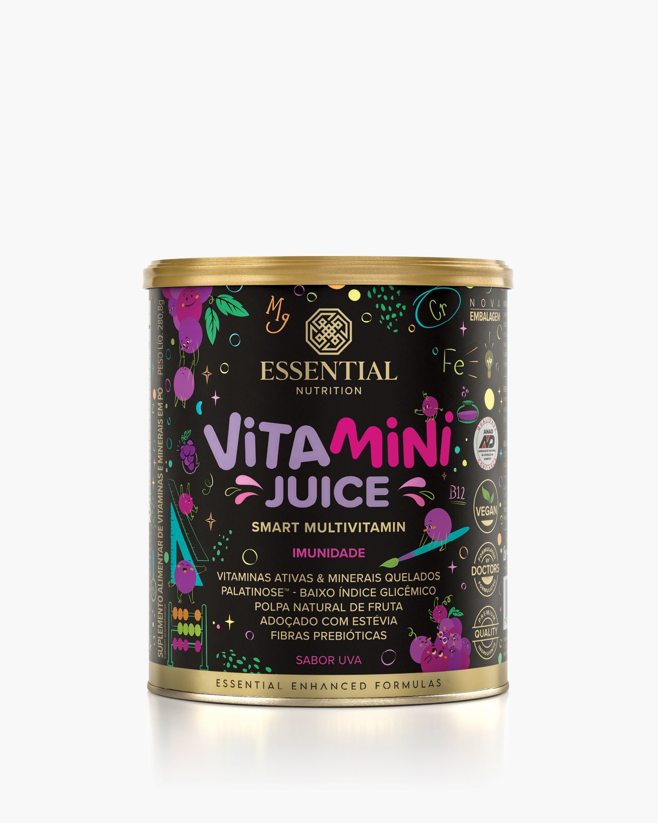 Vitamini Juice Uva Lata 280,8g | 24 doses
