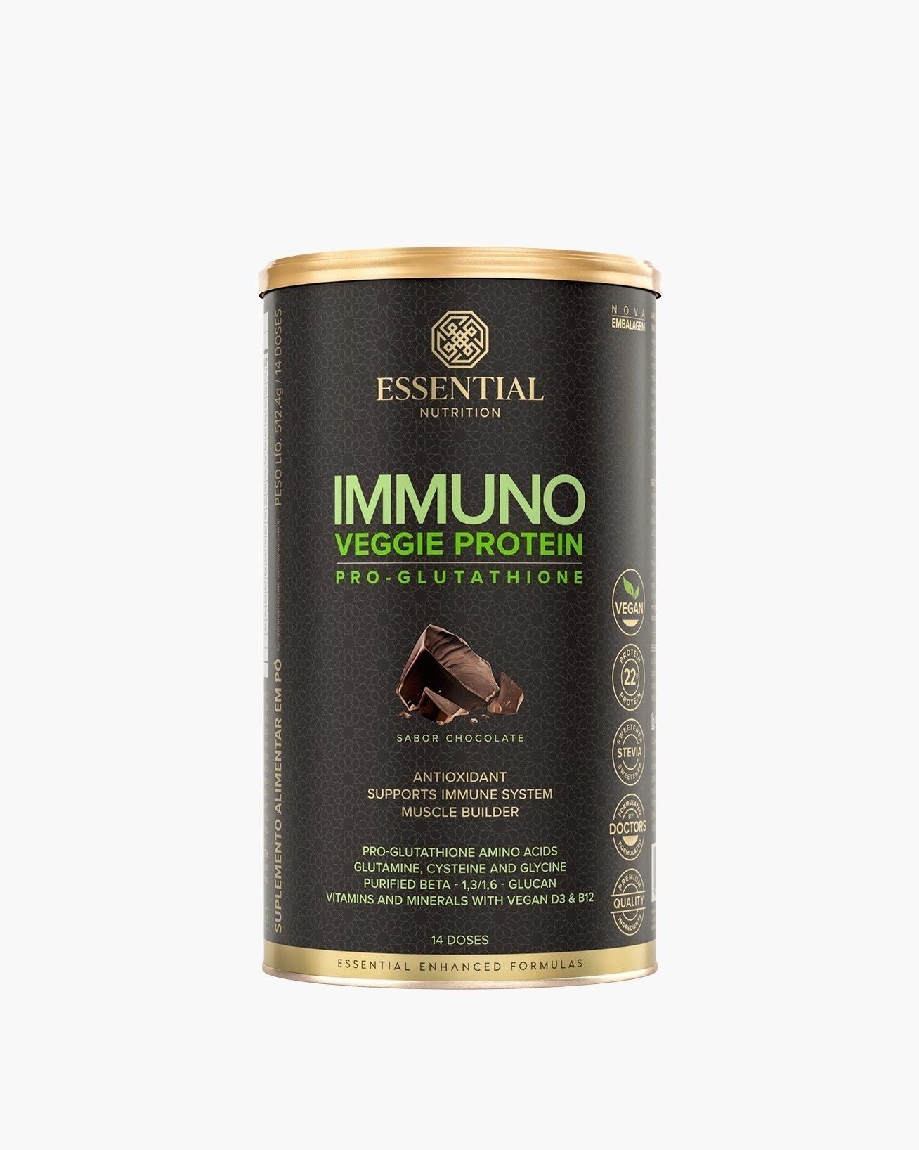 Immuno Veggie Protein Chocolate Lata | 14 doses