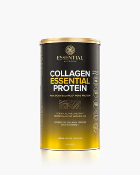 Collagen Essential Protein Frutas Tropicais Lata 427,5g | 25 doses